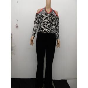 Pre-Owned Costume Dansco   Large Adult Red  Jazz